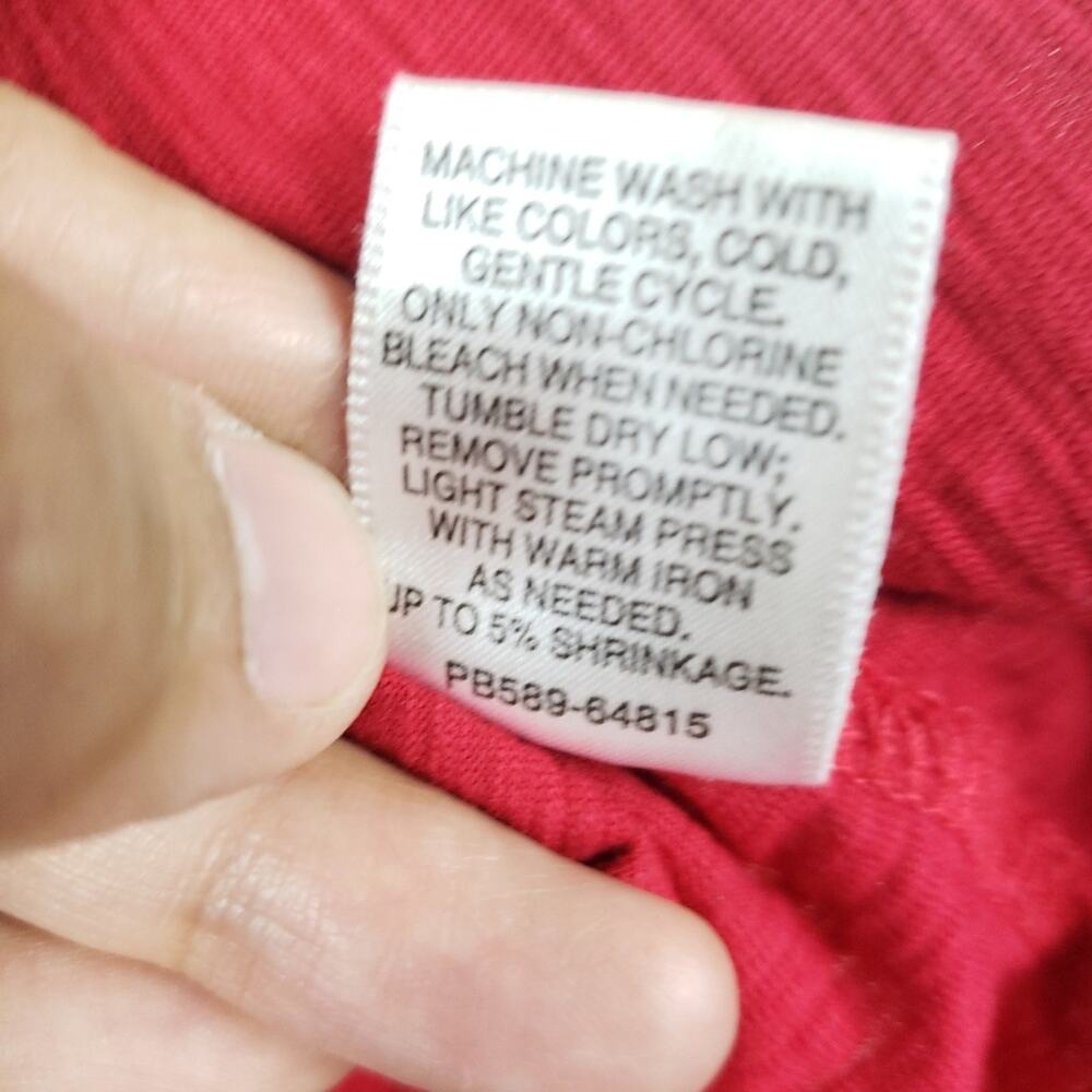 Pendleton | Red Short Sleeve Top - Picture 3 of 7